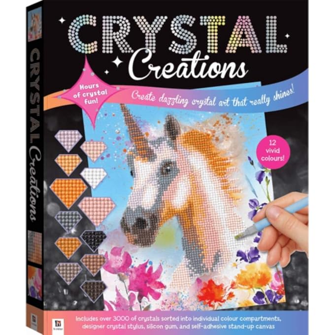 Hinkler Crystal Creations Unicorn Kit