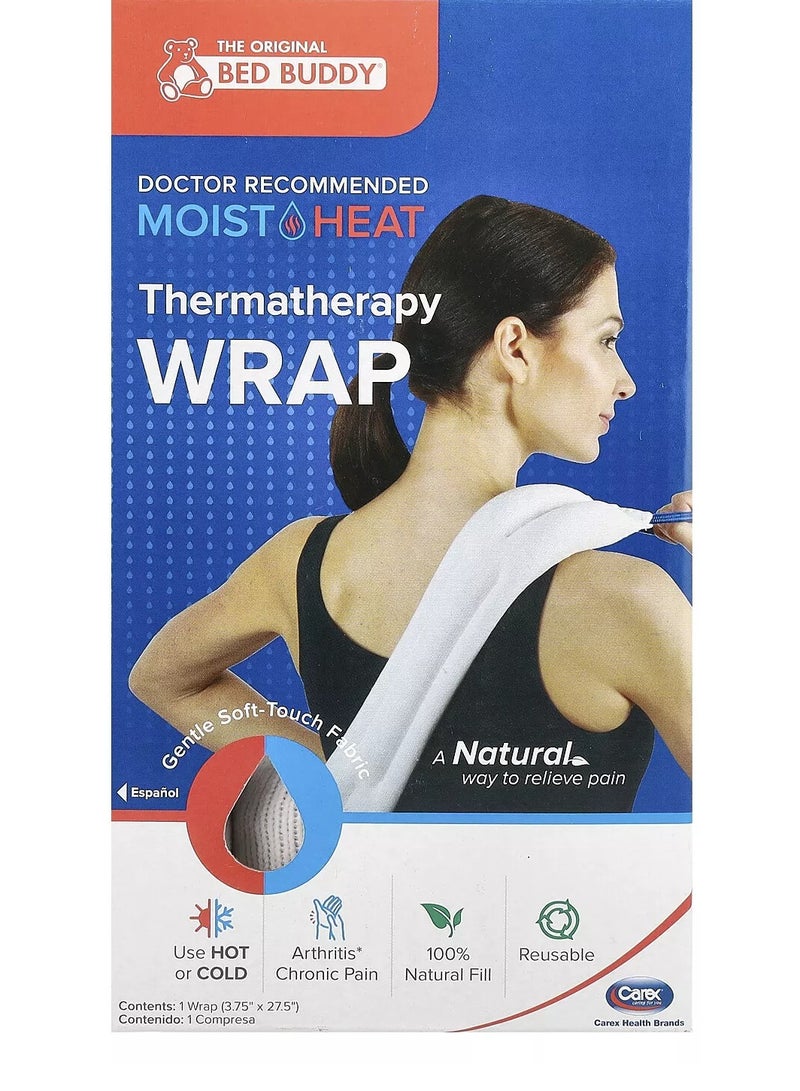 careX Bed Buddy Neck Heating Pad and Microwave Heating Pad, Heated Neck Wrap - Heating Pad For Neck, Sore Muscles - Microwavable Neck Heating Pad, Heating Pad For Cramps, Neck Warmer - Image 1