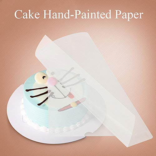 BGJYRDF 50/100/200 sheets Count Edible Rectangle Rice and Wafer Paper,9x12.6 inches for candy packaging or food decoration (100) - Image 2