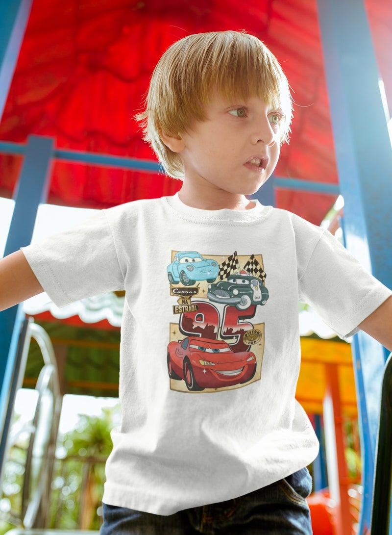 ZOOM McQueen 92 Trendy T-Shirt Design For Boys