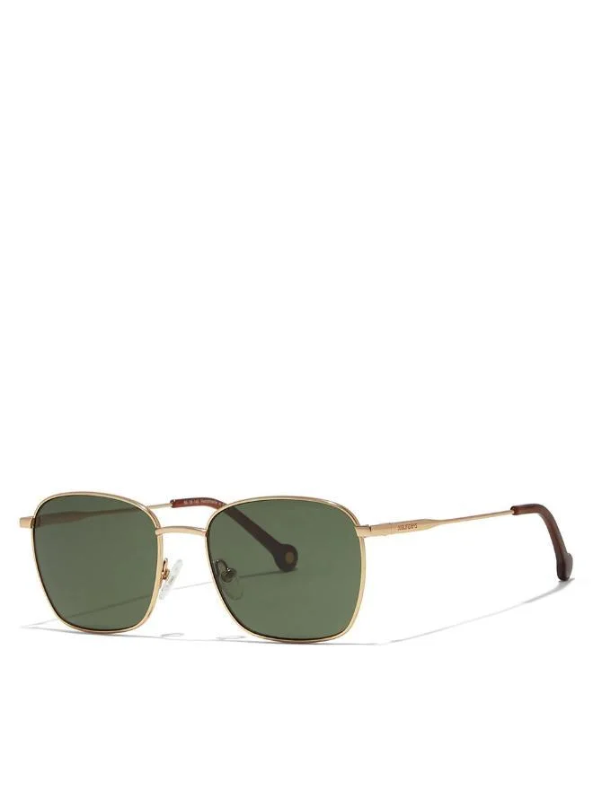30Sundays 30Sundays RUST,Men Sunglasses, Square Sunglasses, UV Protection: UV400 (Gold,Green)