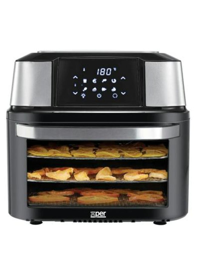 إكسبير - قلاية بدون زيت وفرن اكسبير 18لتر 1800 واط 8 وظائف لمس XPAO-18S - Image 1