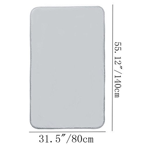 TINTON LIFE Foldable Ironing Mat Blanket Pad for Table Heat Resistant Double Sides(31.5" x 55.12") - Image 3
