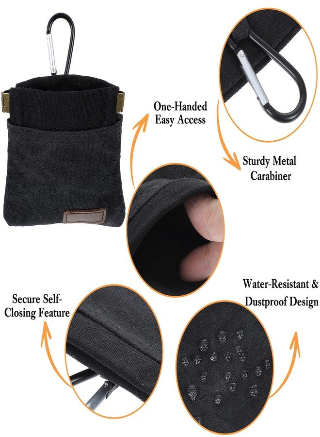 YUXIANLB Dog Training Pouch with Belt Clip, Adjustable Waist Treat Bag for Dog Walking, Obedience Classes Hiking, Portable Pet Snack Dispenser for Puppy Rewards, Park Visits and Training Accessories - Image 4