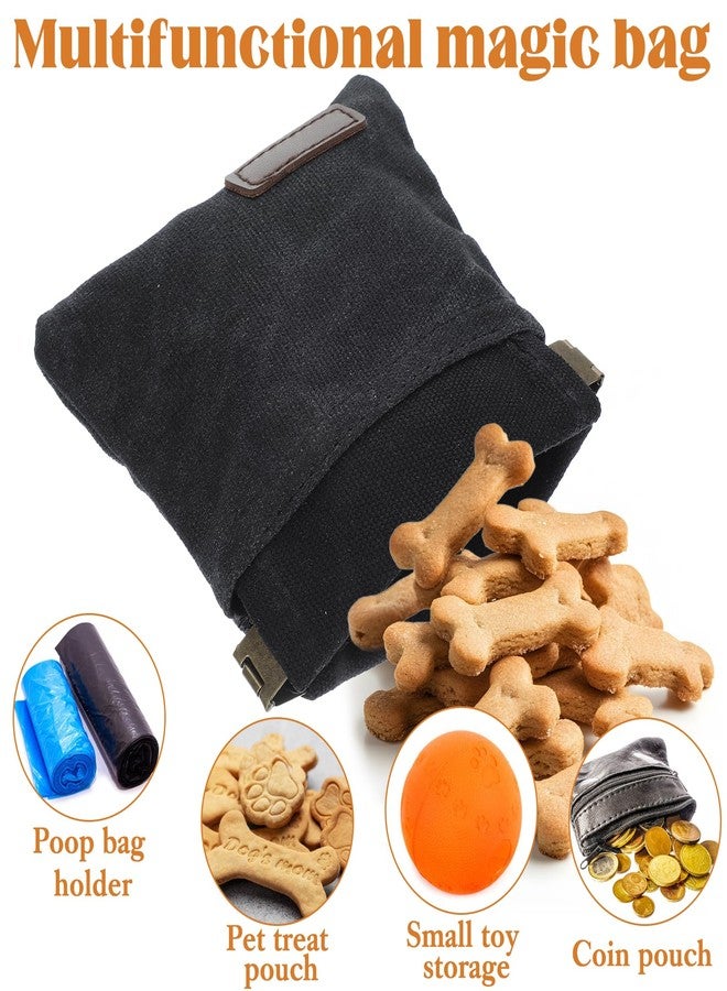 YUXIANLB Dog Training Pouch with Belt Clip, Adjustable Waist Treat Bag for Dog Walking, Obedience Classes Hiking, Portable Pet Snack Dispenser for Puppy Rewards, Park Visits and Training Accessories - Image 5
