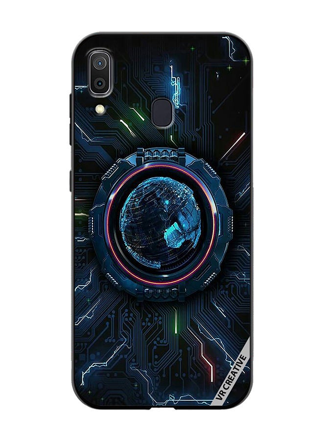 VR CREATIVE Protective Case Cover For Samsung Galaxy A30 Rain meter Design  Multicolour - Image 1