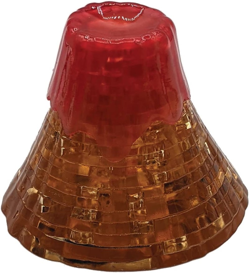 BePuzzled Volcano Original 3D Crystal Puzzle Perfect for Puzzlers Ages 12 and Up Challenging to Complete and Beautiful to Display Collect Them All - Image 2