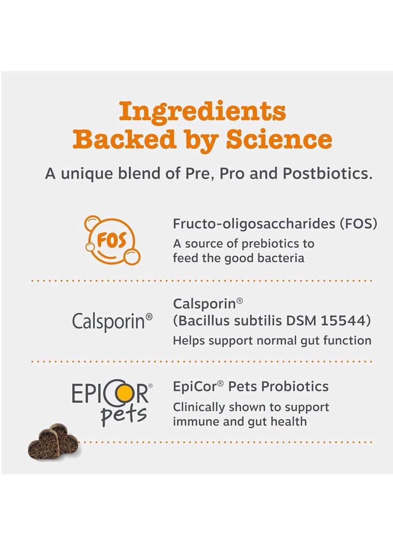 Zesty Paws - Paws Probiotics for Dogs Supports Gut and Digestive Health Probiotic Supplements for Digestive Care and Digestive Treats Dog Probiotics for Gut Health Supplements 90 Pcs - Image 1