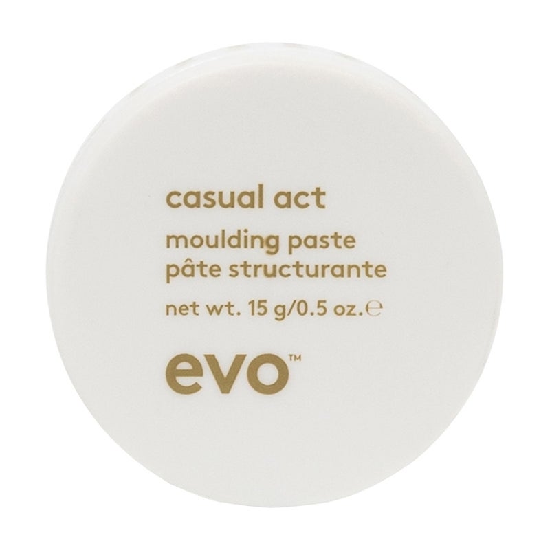 evo Casual Act Moulding Whip  15 g Travel Size Light Hold Styling Paste for All Hair Types - Image 4
