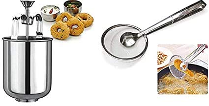 SEASPIRIT Stainless Steel MEDUVADA Maker for Perfectly Shaped Crispy Medu Vada Hygienic Without Any Hassle - Image 4