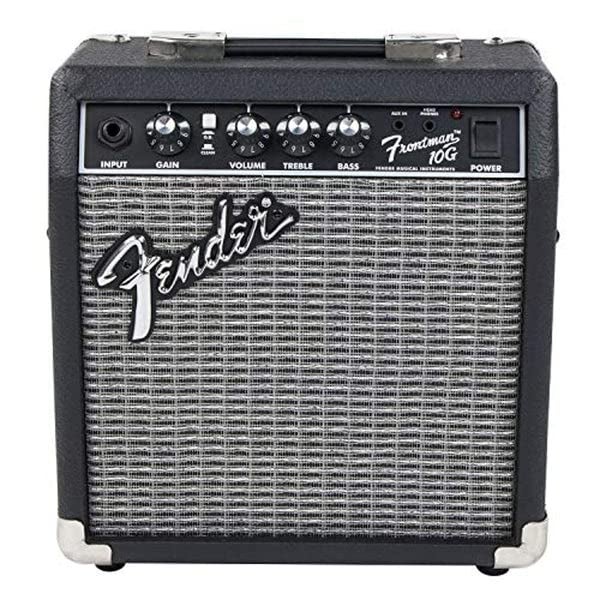 Fender Frontman 10G Guitar Amplifier with Cable & Polishing Cloth - Black - Image 2