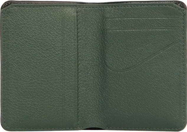 Cengiz Pakel Leather Men's Wallet 13701 Black Green  - Image 2