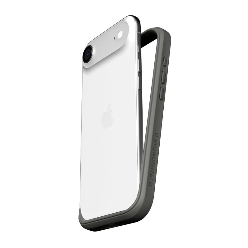 RHINOSHIELD جراب هاتف RhinoShield متوافق مع iPhone Air موديل NX واقي مطاطي بدون لوحة خلفية تصميم نحيف مقاوم للصدمات مع حماية من السقوط بمعايير عسكرية - جرافيت - Image 2