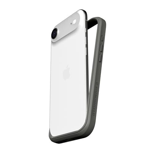 RHINOSHIELD جراب هاتف RhinoShield متوافق مع iPhone Air موديل NX واقي مطاطي بدون لوحة خلفية تصميم نحيف مقاوم للصدمات مع حماية من السقوط بمعايير عسكرية - جرافيت - Image 1