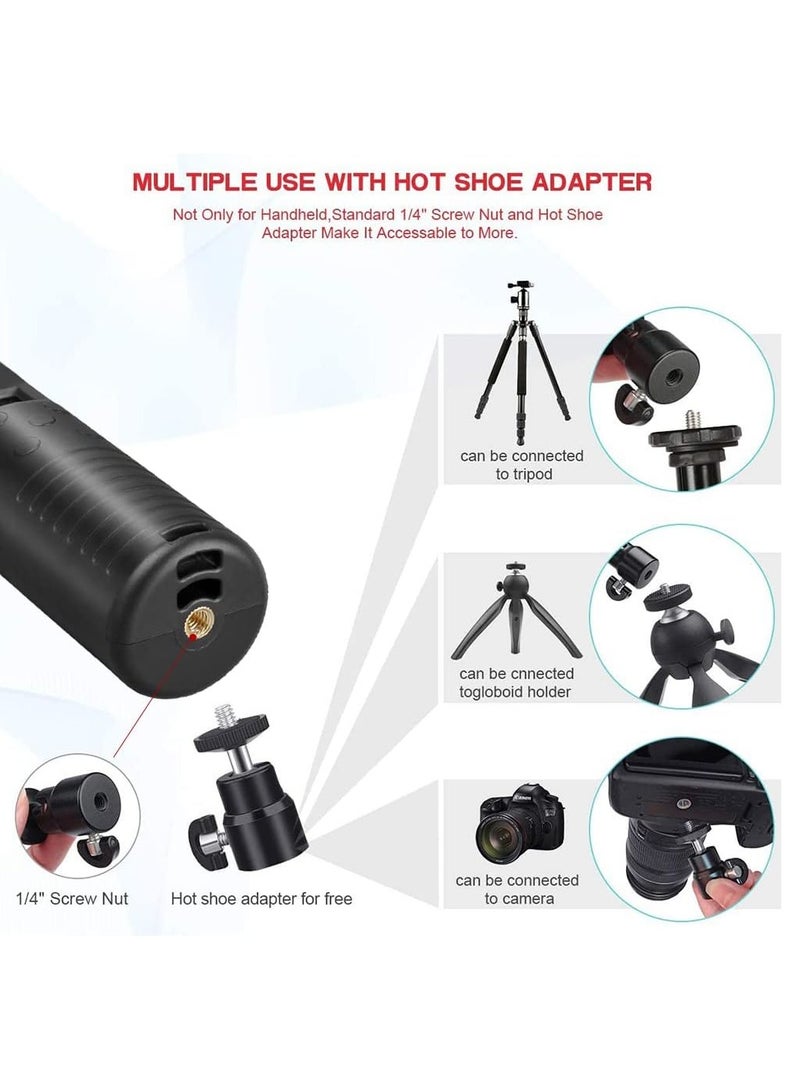 MIGOFAST Handheld LED Light Stick, 7 Colors & 10 Modes Portable Photography Video Light Wand for Filming, Parties, Battery Powered Lighting Tube with Wireless Remote Control - Image 5