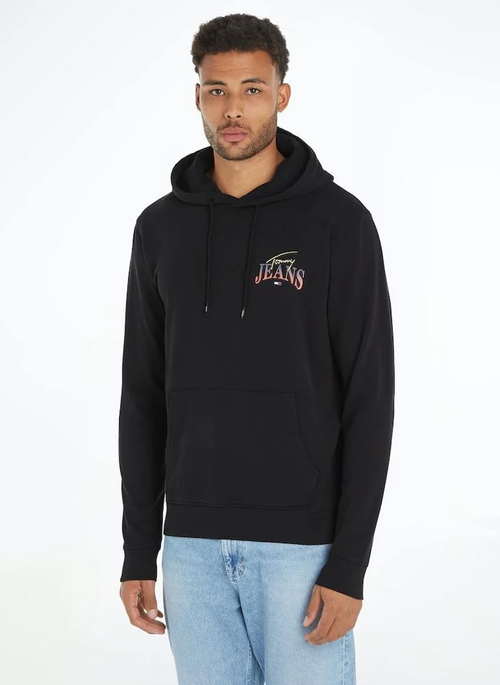 TOMMY JEANS TJM REG DIAMOND TWIST HOOD EXT