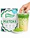 Matchabar Matcha Powder 30g  Ceremonial Grade Authentic Japanese Matcha Green Tea  Matcha Green Tea Harvested in Japan  Matcha Tea Powder Latte  Zero Sugar Vegan  0 Calories - Image 2