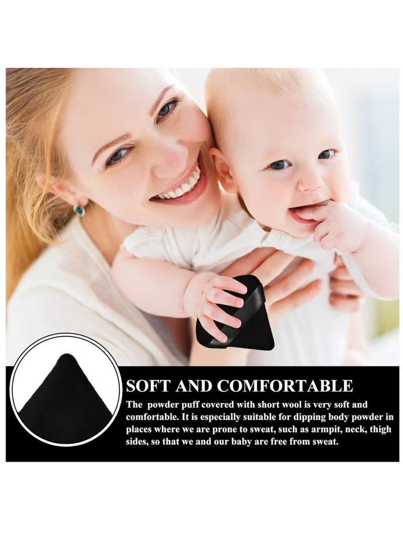 12 Pieces Powder Puff Face Triangle Makeup Puff for Loose Powder Soft Body Cosmetic Foundation Sponge Mineral Powder Wet Dry Makeup Tool - Image 4