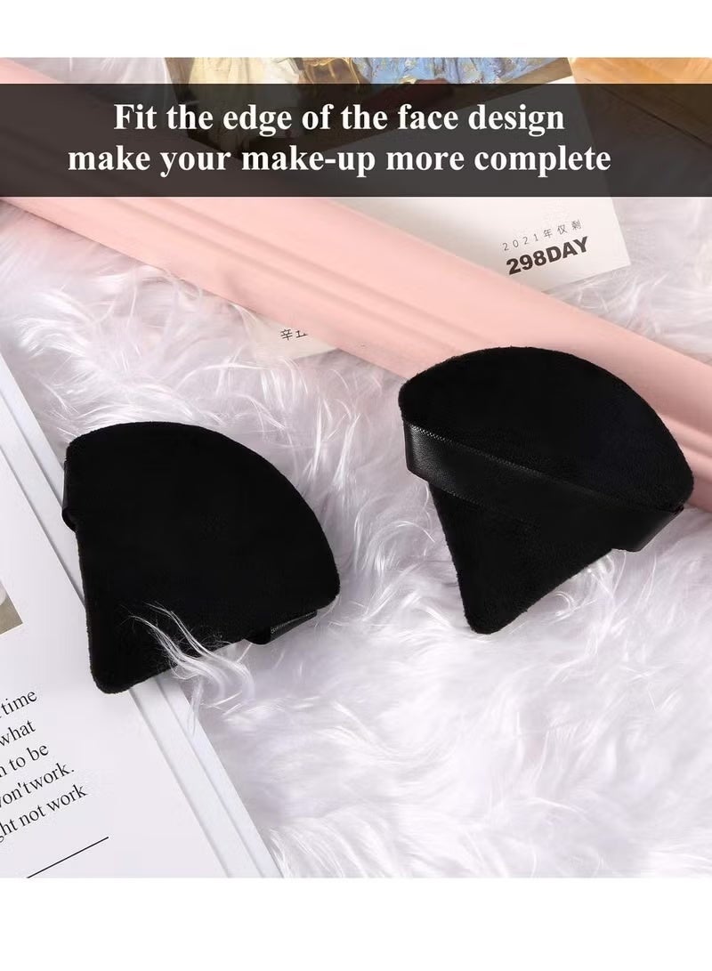 12 Pieces Powder Puff Face Triangle Makeup Puff for Loose Powder Soft Body Cosmetic Foundation Sponge Mineral Powder Wet Dry Makeup Tool - Image 3