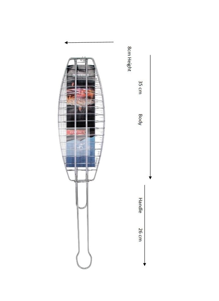 Steel fish grilling net 13*61 cm - pzsku/ZF9A88CDC6734AA06A89CZ/45/_/1705073364/8c3c8280-448a-475a-9429-9eb36c5a9f22