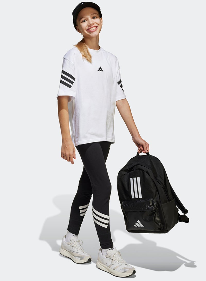 Adidas Youth Future Icons 3 Stripe T-Shirt  - Image 5