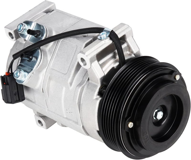 AEagle Air Conditioner AC Compressor With Clutch 3.6 3.6l for GMC ACadia 2007-2012, for Buick Enclave 2008-2012, for Chevy Traverse 09 10 11 12, for Saturn Outlook 2007 2008 2009 2010 3.6 - Image 1
