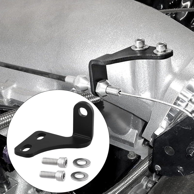 For Holley Hi-Ram Throttle Cable Bracket, Anodized, Compatible with 36in Throttle Cables - Image 5