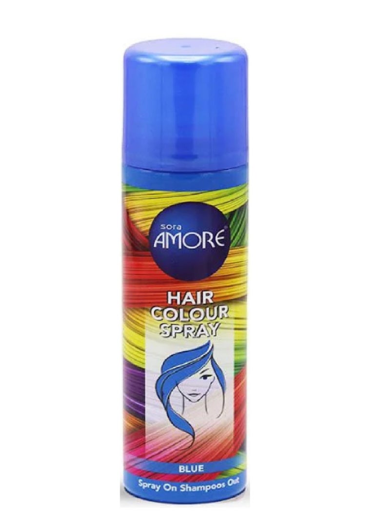 Hair Colour Spray Blue 150 ml