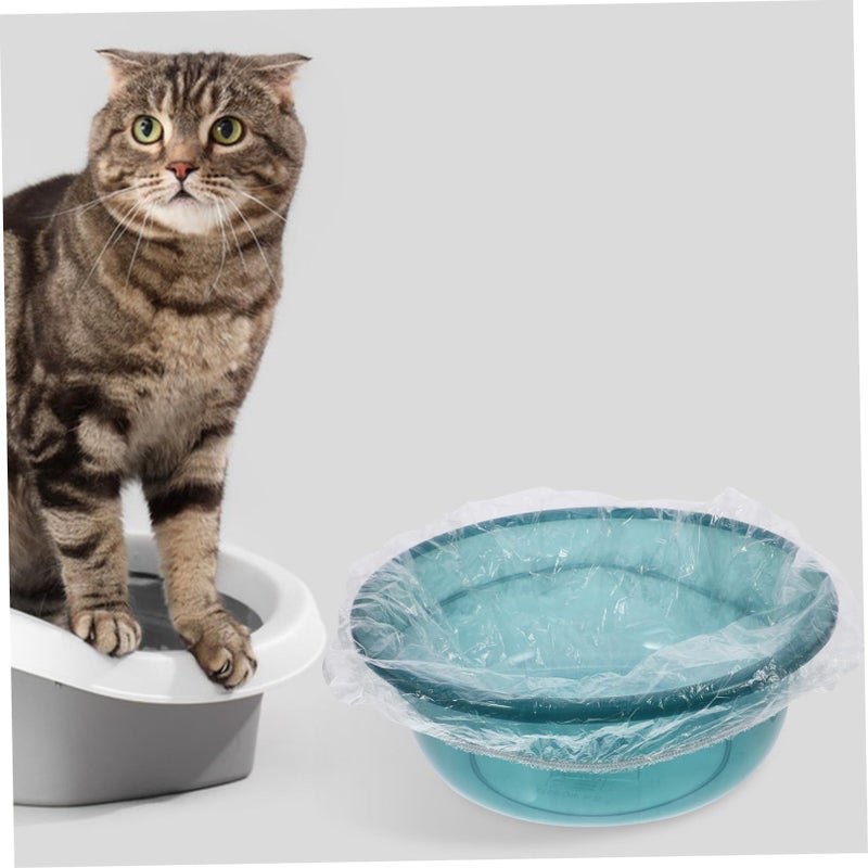 50 Pack Disposable Cage Liners For Small Pets Easy Install Litter Pan Liners Prevents Soiling - Image 5
