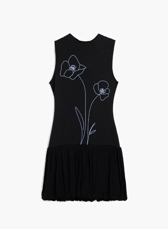 DESIGUAL Short Floral Dress