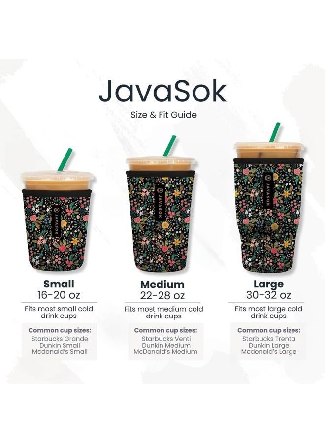 Sok It Java Sok NHL Iced Coffee & Cold Soda Insulated Neoprene Cup Sleeve (Calgary-Flames, Medium: 22-28oz) - Image 5