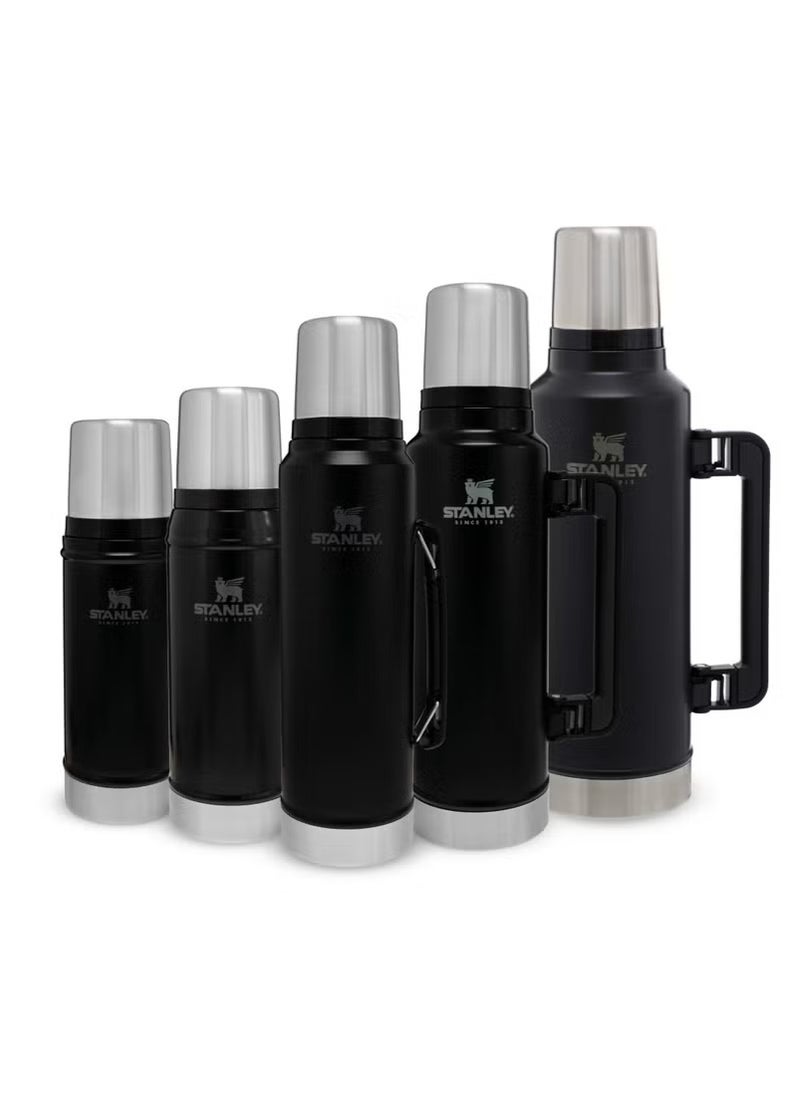 Stanley Stanley Classic Legendary Bottle 1L / 1.1QT – Matte Black Stainless Steel Vacuum Thermos | BPA-Free, Leakproof, Double-Wall Insulated Flask | Keeps Beverages Hot or Cold for 24 Hours | Dishwasher Safe with Lid That Doubles as Cup | Durable for Outdoor & Daily Use  - Image 4