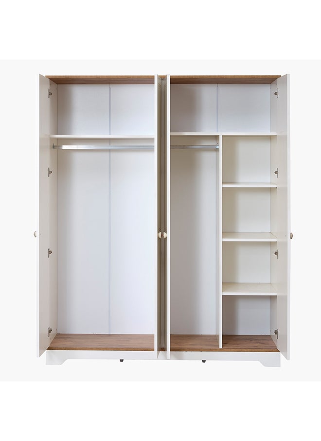 Home Box - Listro 4-Door Wardrobe - Image 1