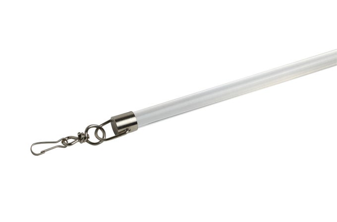 Accessories Curtain Draw Rods Clear Pair 75 Cm