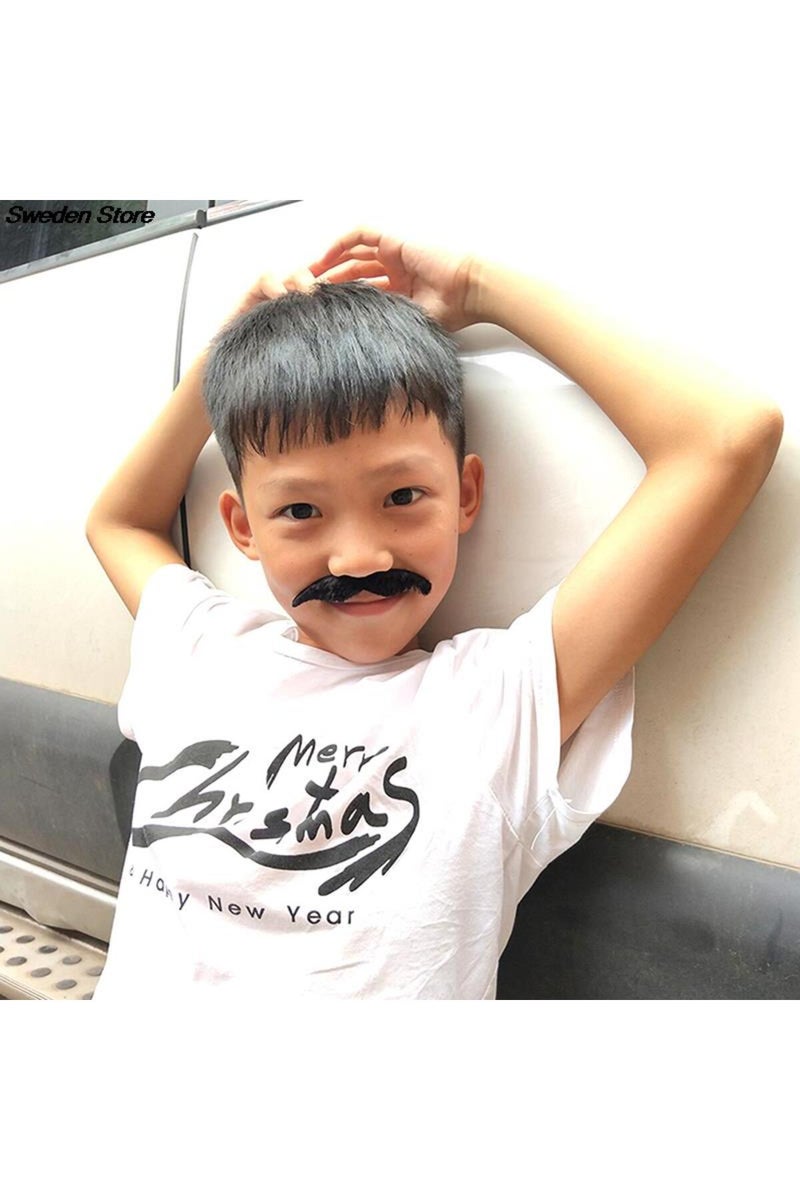 إيروريكس مجموعة من 48 قطعة من شوارب القراصنة المضحكة لحفلات التنكر، شوارب ولحية مزيفة للأطفال والكبار... - Image 4