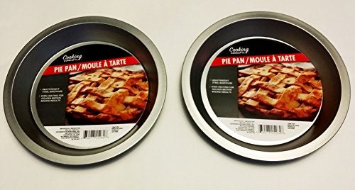 Cooking Concepts Two 9 inch Pie Pans a Heavy weight steel none stick bakeware set with even heating (Standard version) - Image 2
