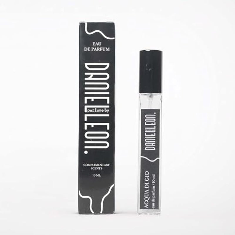 Daniel Leon, inspired perfume by Acqua Di Gio, Fresh Aquatic Perfume for Men with Citrus & Marine Notes tester, 10 ml - Image 1