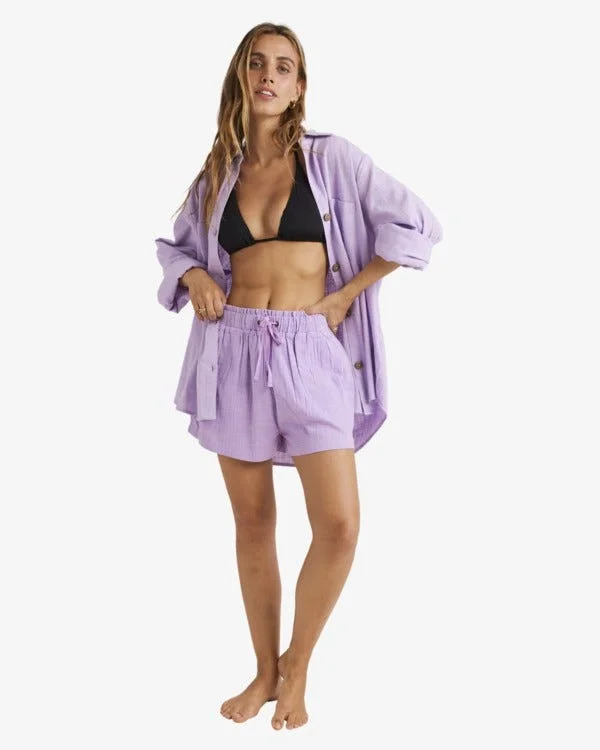 بيلابونج Remy Elasticed Shorts - Women