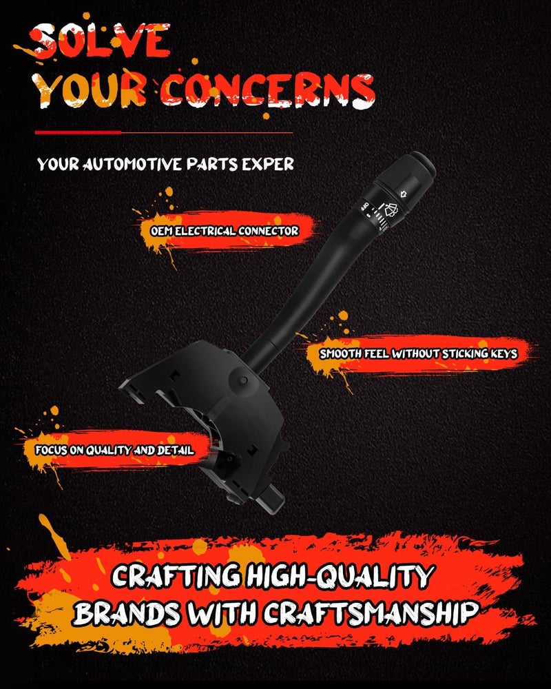 cciyu Turn Signal Switch Replacement for Ford F-Series (1992-1997) - Image 2