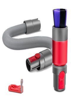 KASTWAVE Flexible Extension Hose Attachment Dusting Brush for Dyson V7 V8 V10 V11 V15 Outsize Vacuum Cleaner, Soft Dust Removal Brush, Cordless Handheld Vacuum Replacement Parts  - Image 1
