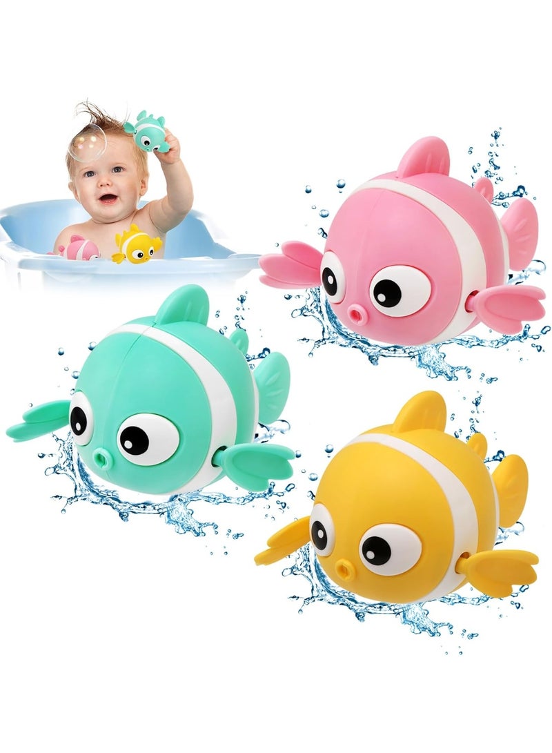 ألعاب حمام، 3 ألعاب حمام حيوانات، ألعاب حمام على مدار الساعة للأطفال، ألعاب مائية ألعاب حوض الاستحمام، إكسسوارات حوض الاستحمام ألعاب حمام الأطفال - Image 1