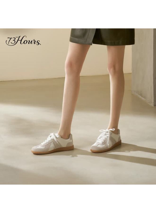 73hours Women's Shoes, Brownie 26 New Lightweight Retro Training Shoes, Versatile Soft-soled Sports Sneakers - Image 2