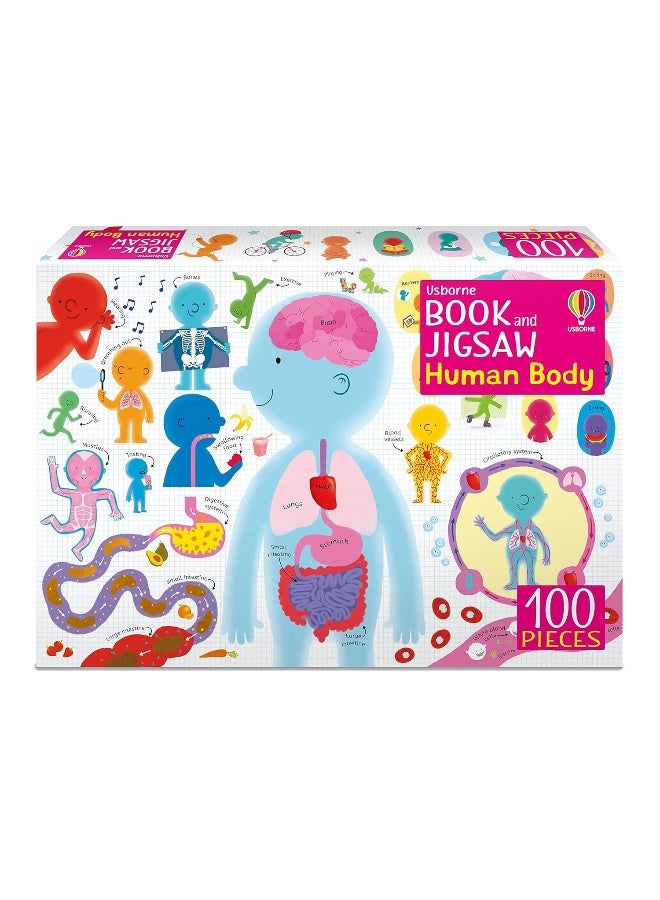 Usborne Book and Jigsaw Human Body  - Image 1