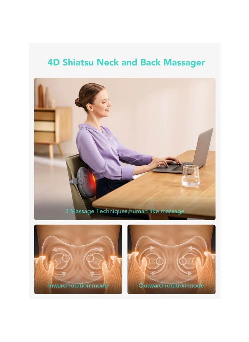 Back and Neck Massager with Heat