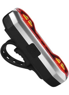 Generic Bicycle Tail Lights Night Riding Mountain Bike Lights Decorative Replacement Parts Rechargeable Waterproof Warning Lights  - Image 1