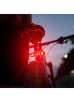 Generic Bicycle Tail Lights Night Riding Mountain Bike Lights Decorative Replacement Parts Rechargeable Waterproof Warning Lights  - Image 2