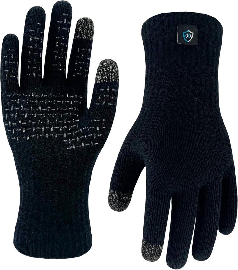 DexShell UltraFlex Waterproof Knit Gloves, Lightweight Touchscreen Wet-Grip for Running, Hiking & Commuting – Spring & Fall - Image 1