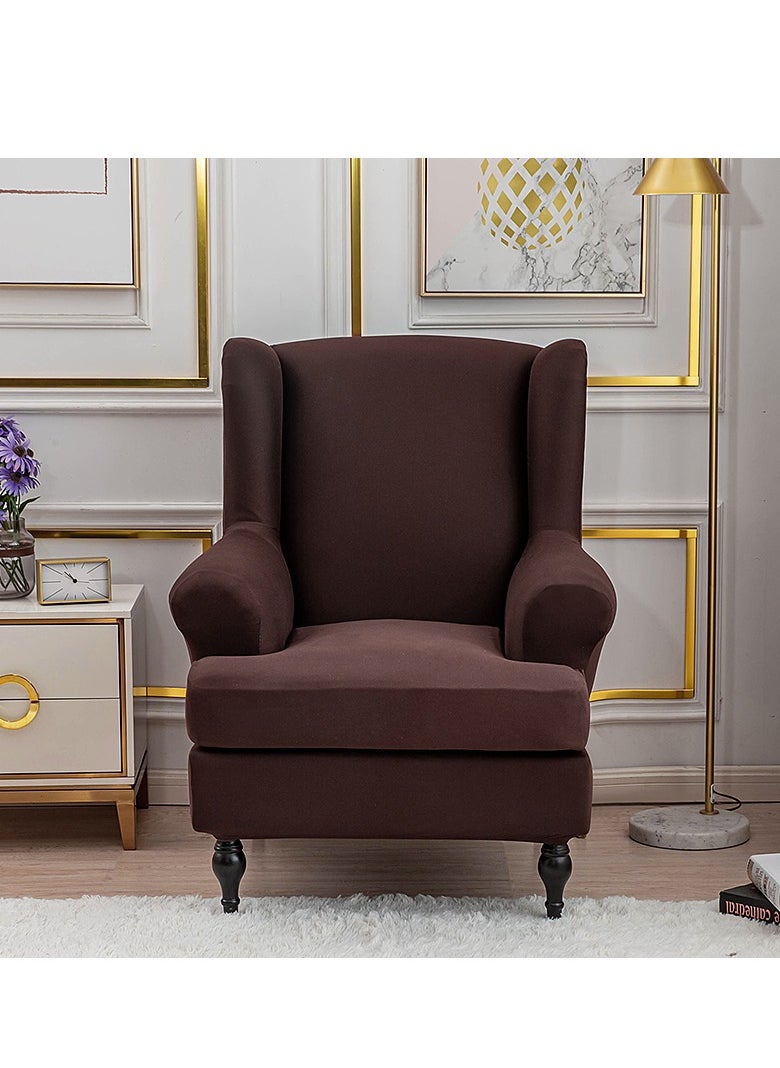 DUNISO Banquet Armchair Slipcover,Stretch Armchair Cover，Single Sofa Protective Cover，Furniture Protection Cover,Washable，Split Design, Universal For All Seasons  - Image 1