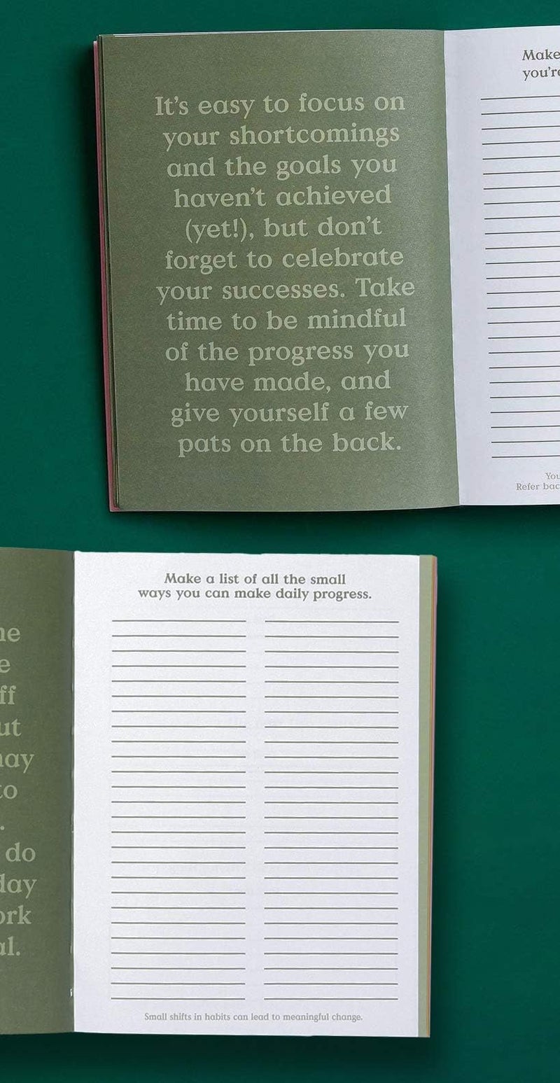 Ban.do Wellness Workbook, Guided Journal with Over 280 Pages, Mindfulness Journal Includes Sections on Goals/Exploration/Action/Relaxation and Daily Check-ins, Feel Your Best (Pink) - Image 3