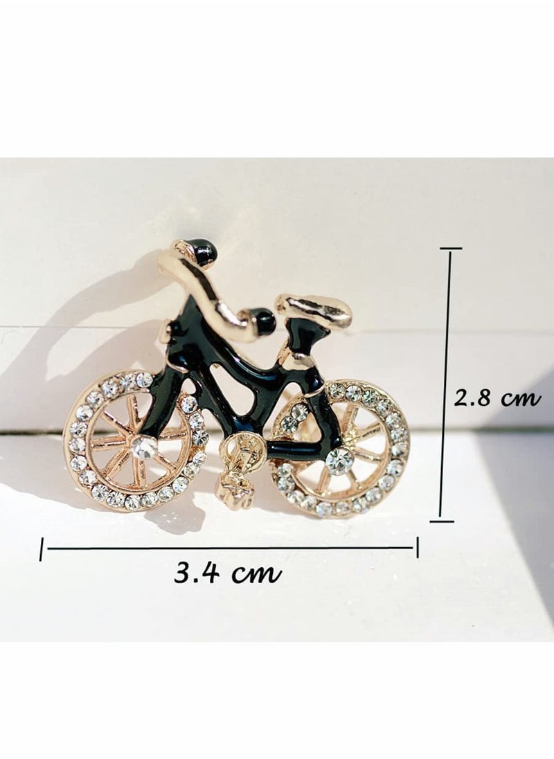 Brooch Pin for Women, 3pcs Creative Retro Wild  Ladies Alloy Diamond Brooch, Hat Bag Coat Corsage Accessories